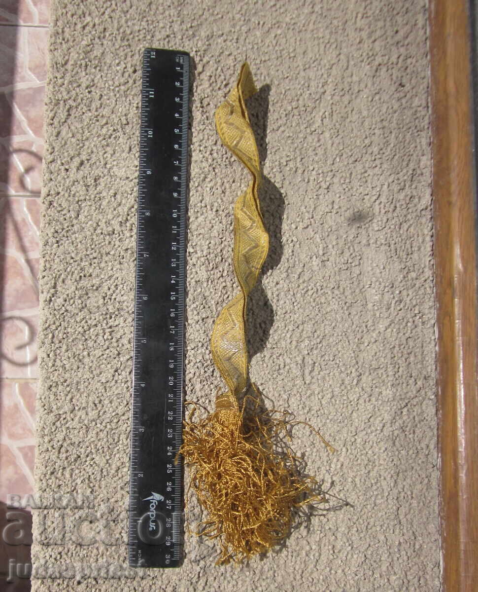 Τουρκική Οθωμανική Αυτοκρατορία, φούντα (temlyak) από σύρμα για σπαθί ή μαχαίρι - 7