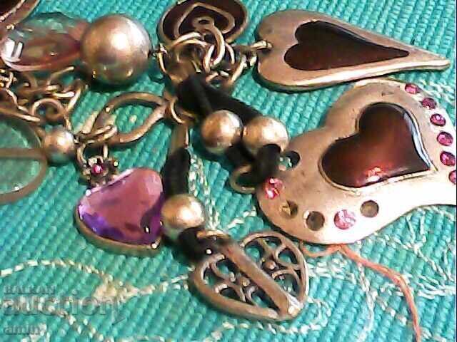 Auction  Beautiful silver-plated necklace and bracelet