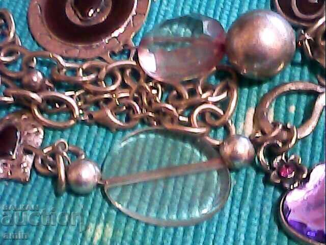 Delivery of Beautiful silver-plated necklace and bracelet