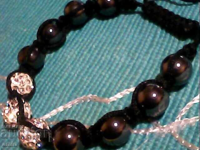 Κολιέ Murano και όμορφο βραχιόλι Shamballa - 5