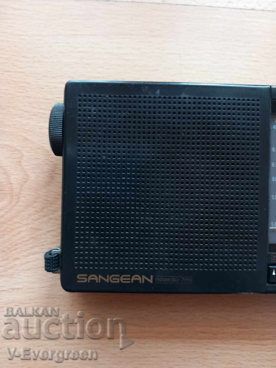 Παλιό ραδιόφωνο τρανζίστορ Sangean Taiwan - 5
