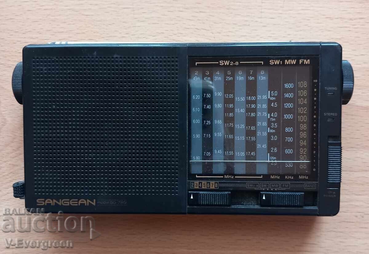 Παλιό ραδιόφωνο τρανζίστορ Sangean Taiwan