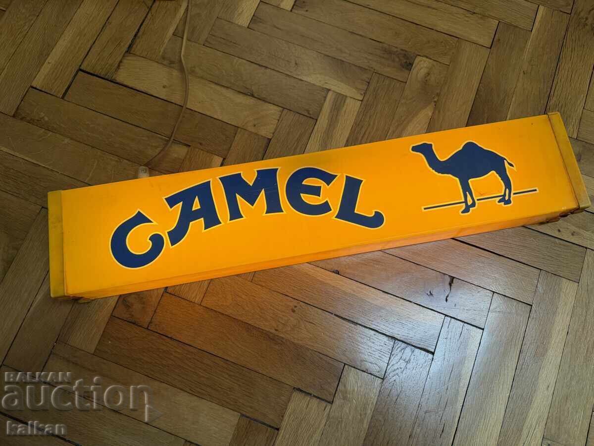 Аукцион Табела светеща винтидж CAMEL