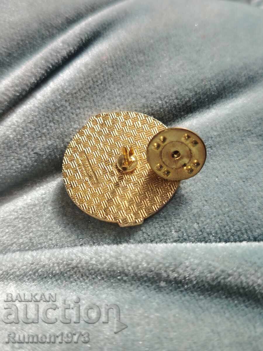 Livrarea Insignă originală Sofia-Edmonton, jocuri universitare 1983