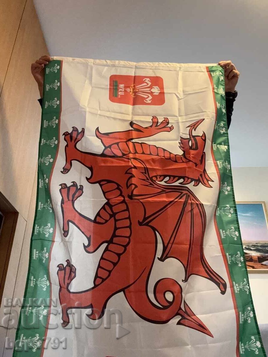 Красиво знаме на Welsh Rugby Union - 6