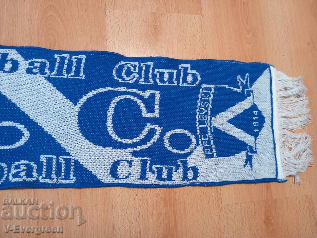 Livrarea Fular de fotbal vechi Levski Sofia, fular tricotat