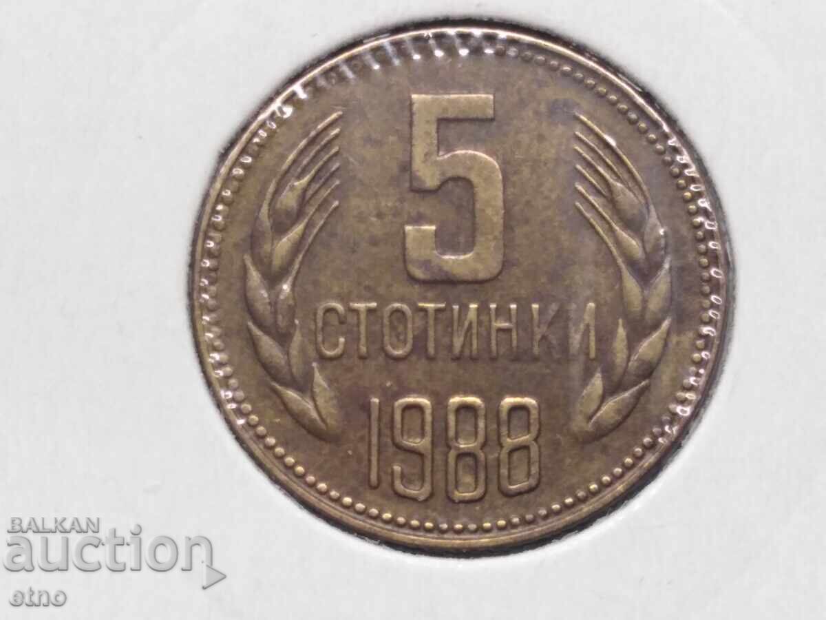 5 CENTI 1988