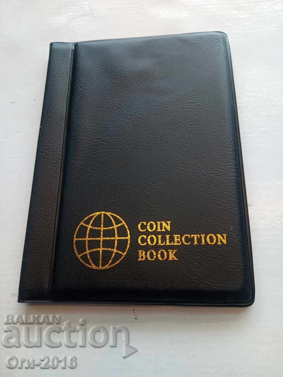coin album, coin collection book