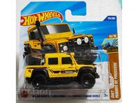 Hot Wheels Land Rover Defender Double Cab 1:64