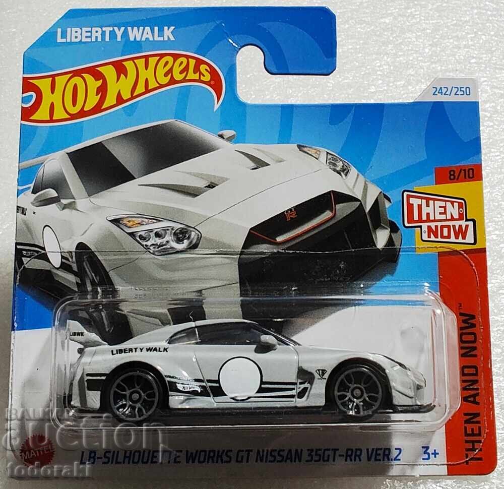 Hot Wheels GT Nissan 35GT-RR Liberty Walk LBWK 1:64 Nissan