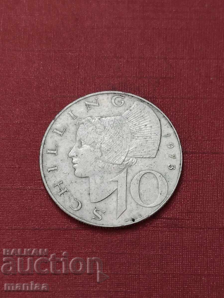 10 σελίνια 1973 Ασήμι! με τιμή € 15.00 | 29.34 BGN