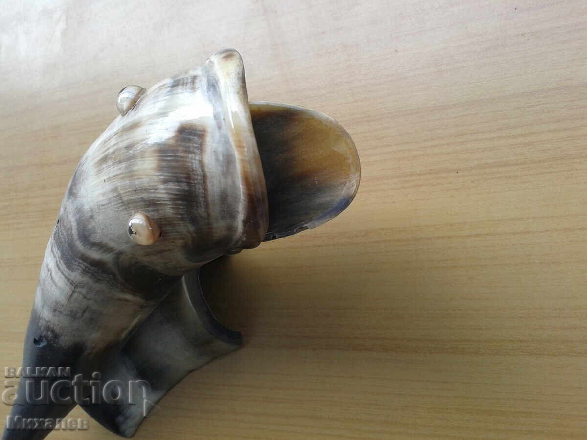 фигура на риба от рог - 5