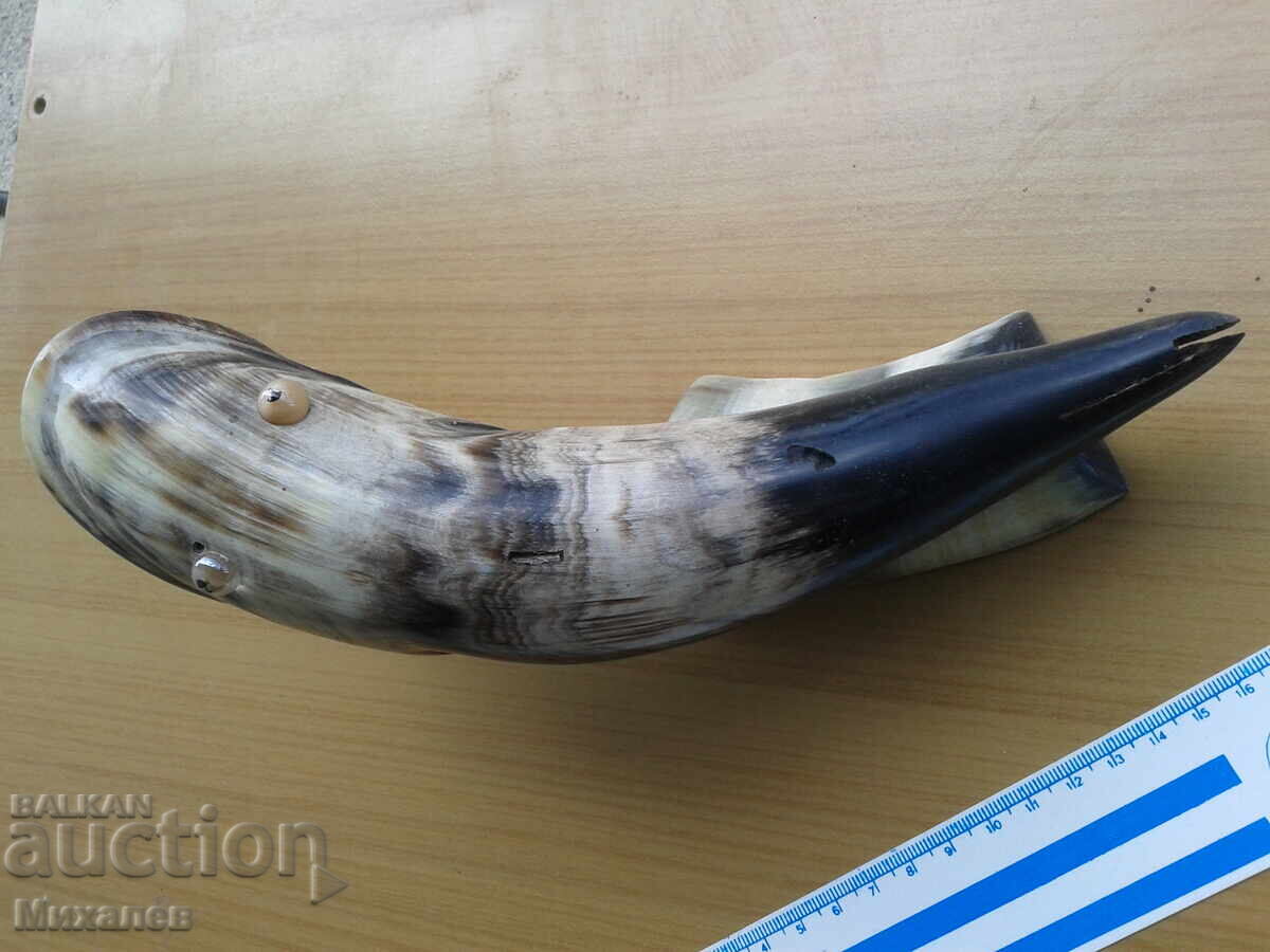 фигура на риба от рог - 6