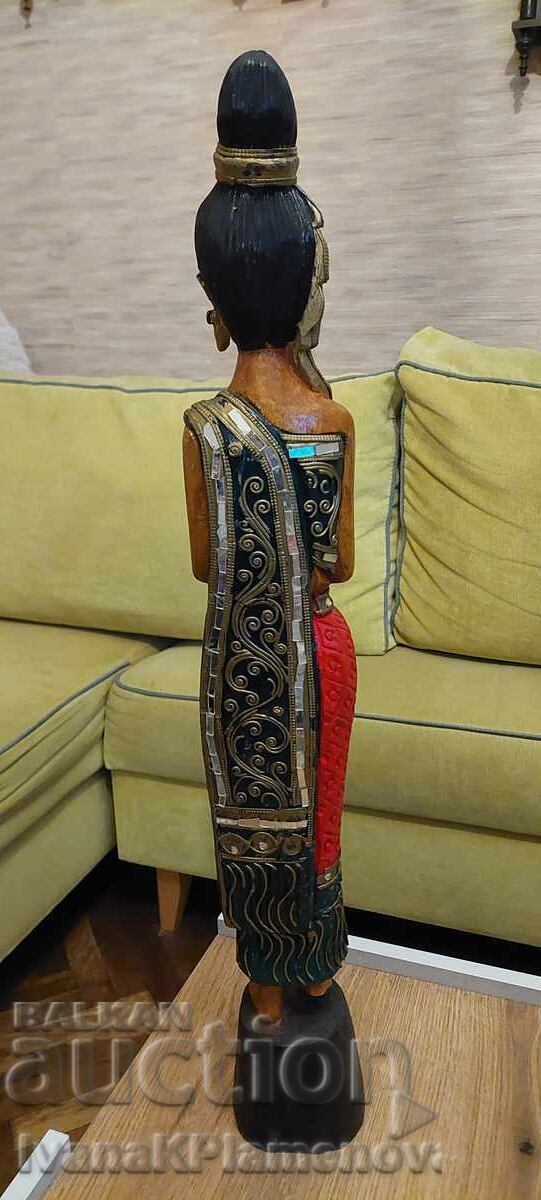 Доставка на Дърворезба за ценители височина 65см