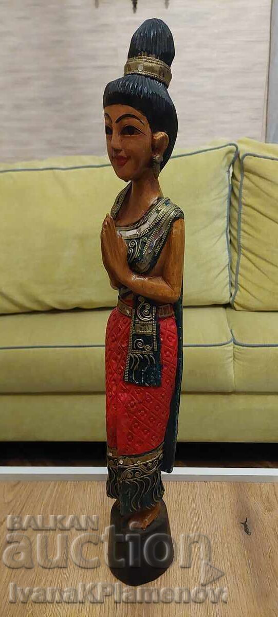 Дърворезба за ценители височина 65см