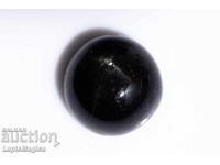 Diopsid stelat negru 3.91ct 8.9mm caboșon rotund