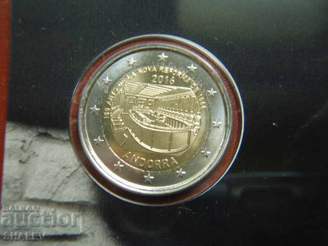 Livrarea 2 Euro 2016 Andorra "150 ani de reformă 1866" /Andorra/ (2)- Unc