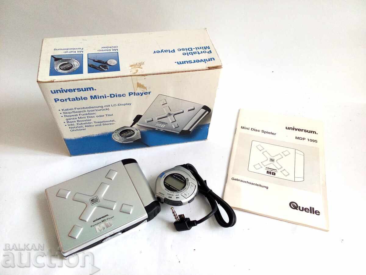 Universum MDP 1095, ρετρό φορητό MiniDisc player