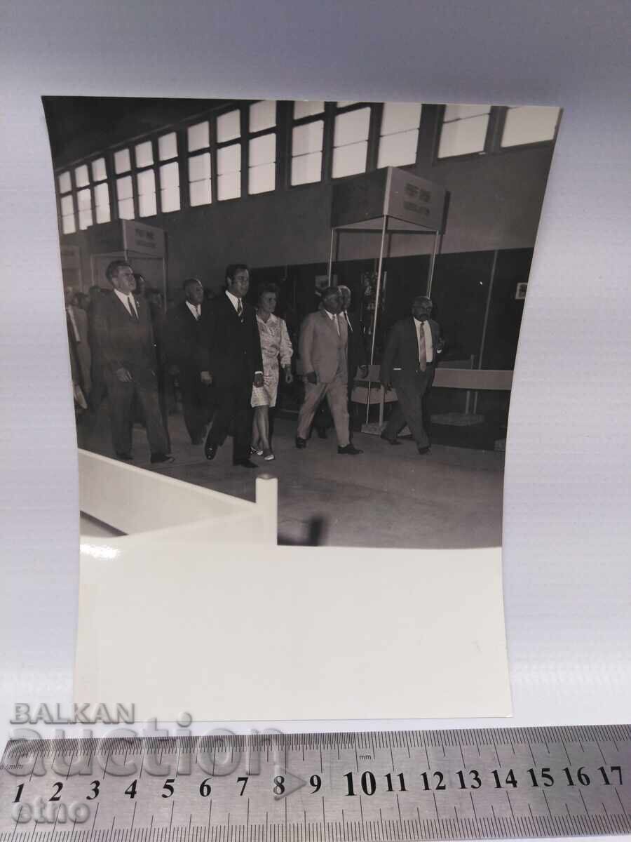 1980 TODOR ZHIVKOV AT THE PLOVDIV FAIR, BAY TOSHO with price € 0.01 | 0.02 BGN