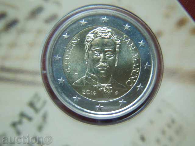 2 Euro 2014 San Marino "Puccini" San Marino Unc (2 euro) /2/ cu preț € 39.89 | 78.02 BGN