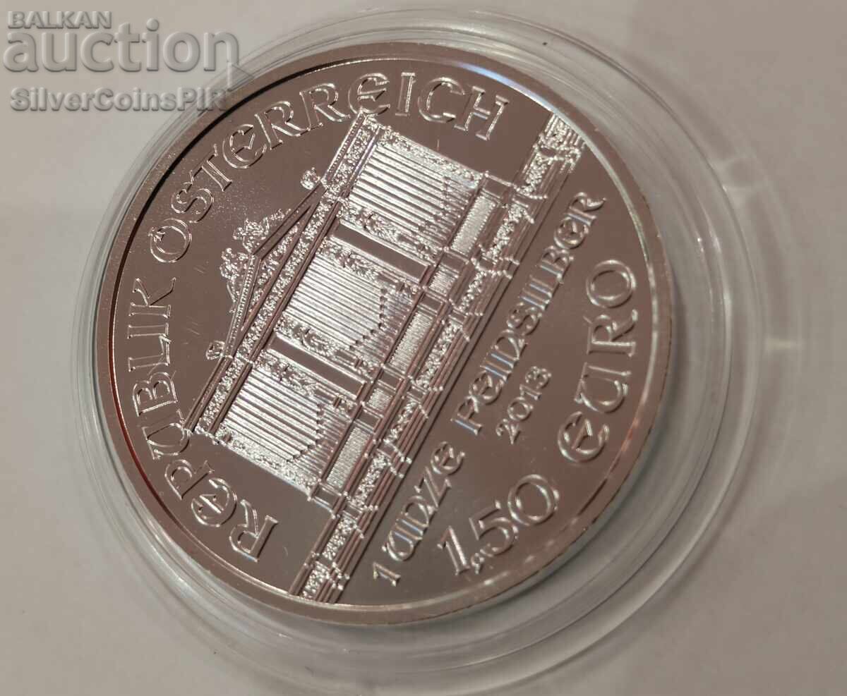Silver 1 oz Vienna Philharmonic 2013 Austria 1.5 Euro - 7