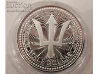 Silver 1 oz Trident 2025 Barbados