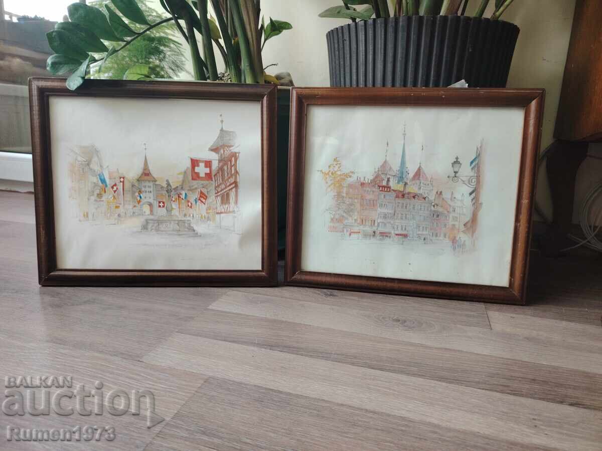 Картини швейцарски мотиви, два броя