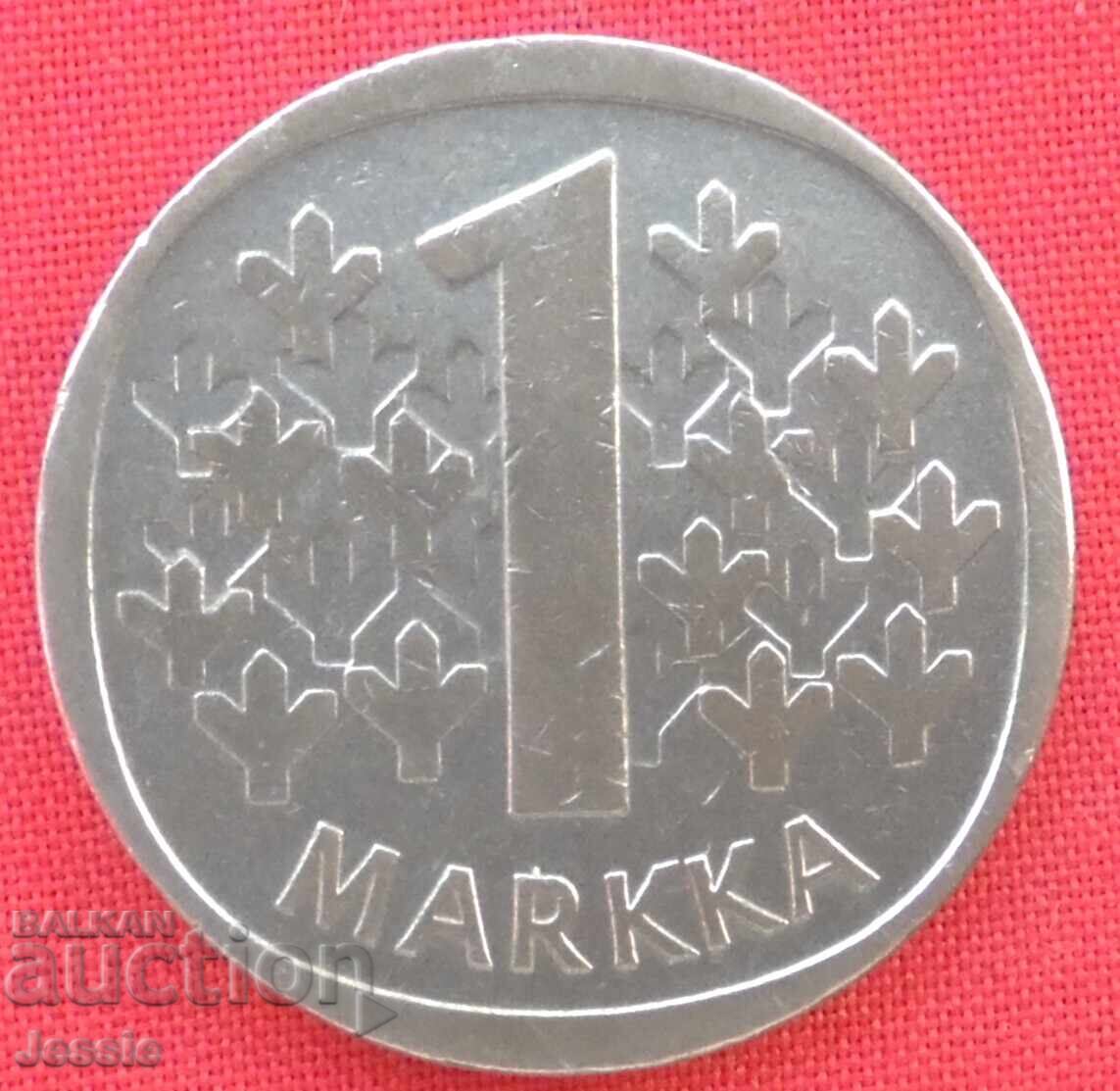 1 Μάρκα 1966 Φινλανδία