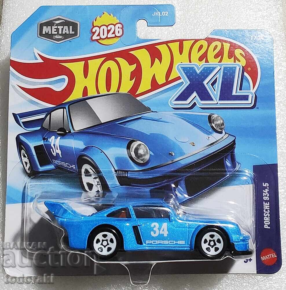 Hot Wheels 2026 XL Porsche 934.5 Hot Wheels 1:43 Porsche