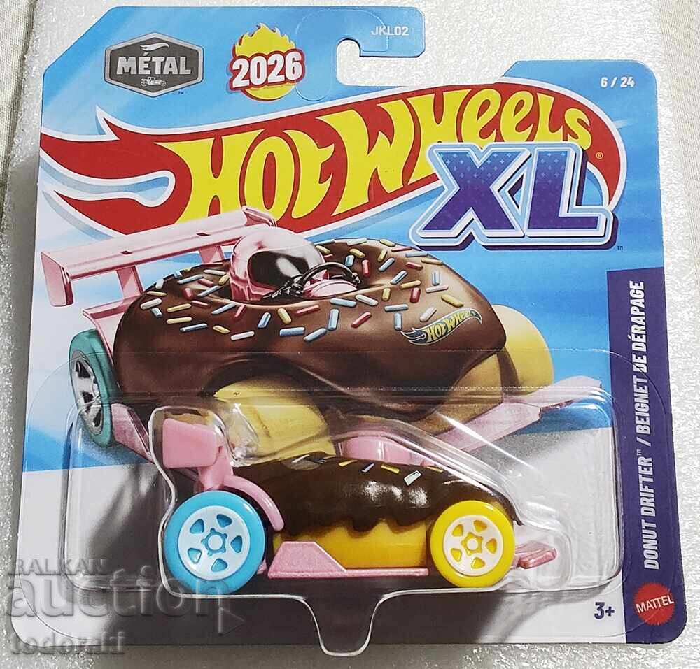 Hot Wheels 2026 XL Donut Drifter Хот Уилс 1:43 Донът Дрифтер