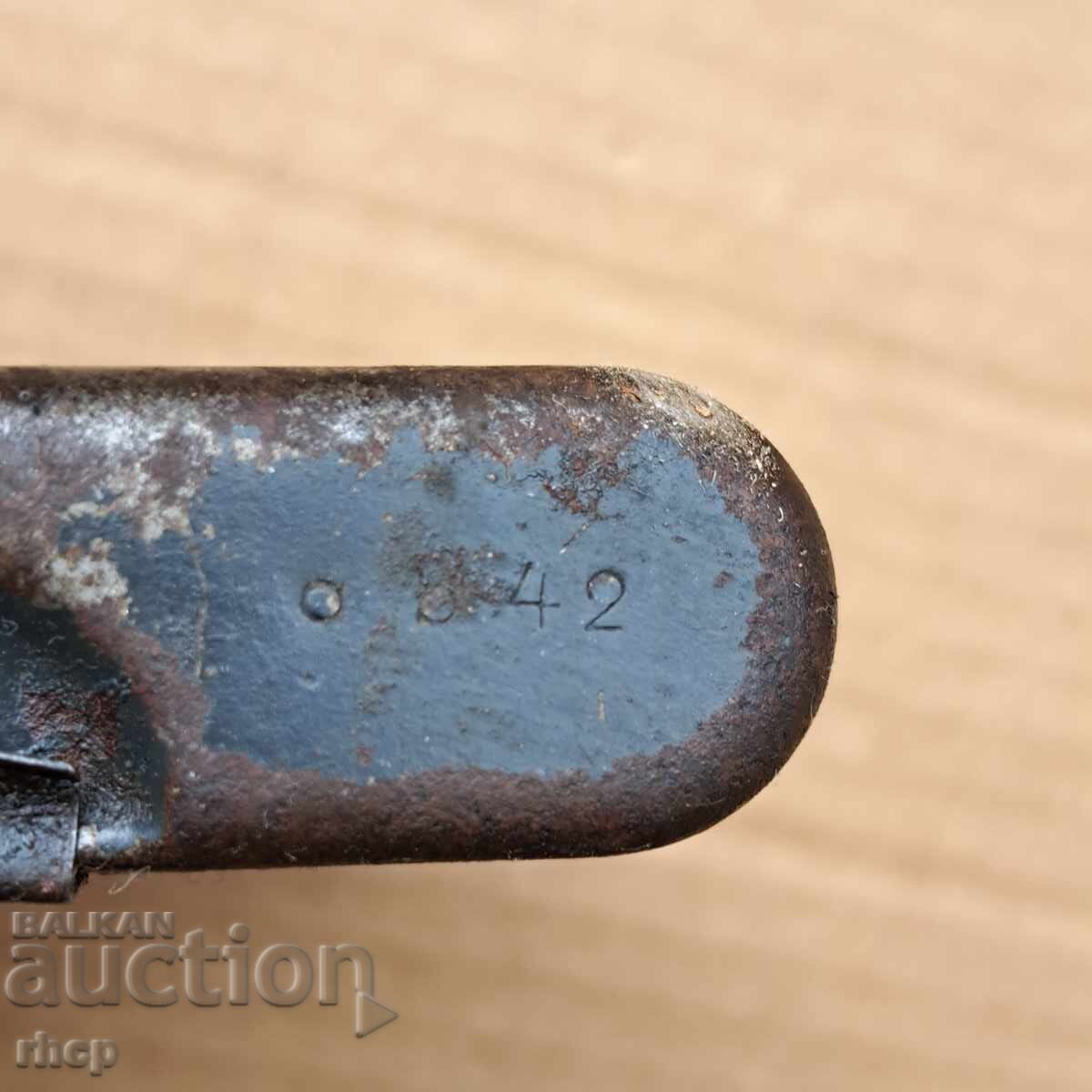 Germany Wehrmacht WWII zipper for K98 rifle carbine 1942 with price € 42.00 | 82.14 BGN