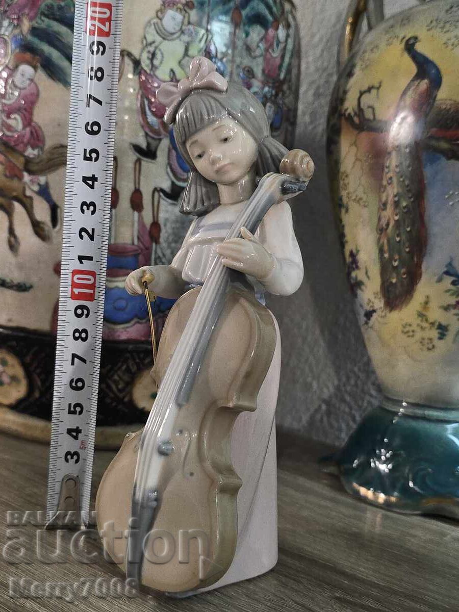 Порцеланова колекционерска фигура е от серията NAO by Lladro - 5