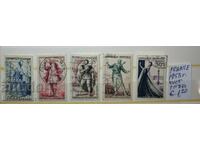 1953  г, Франция , чисти гърбове