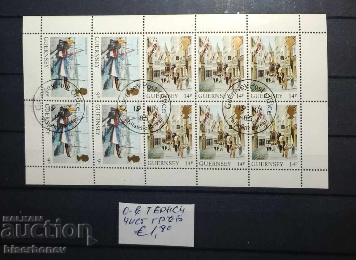 Ηνωμένο Βασίλειο, νησί Γκέρνσεϊ, καθαρές ράχες