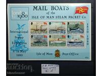 1980 Μ. Βρετανία, Νήσος του Μαν, καθαρές ράχες