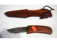 cuțit scandinav folosit