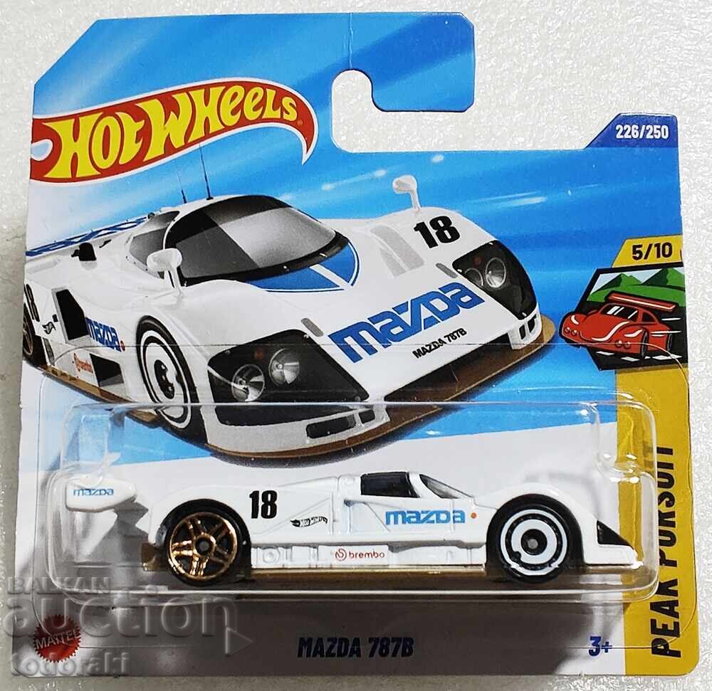 Hot Wheels Mazda 787 B 1:64 Мазда Хот Уилс Количка