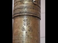 Османска бронзова мелничка за кафе, мелница