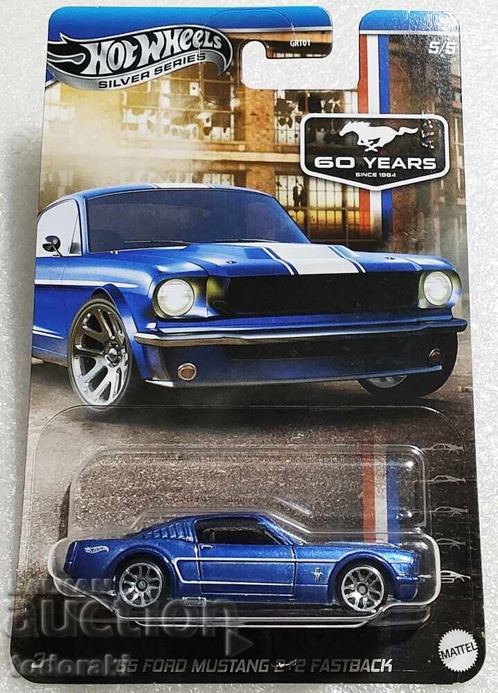 Hot Wheels Silver Series Chase 65 Ford Mustang 1:64