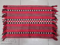 Covor vechi de perete, covoraș, broderie, panou, tablou-covor