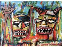 Edgar Gomez - tehnică mixtă, semnată, 2025