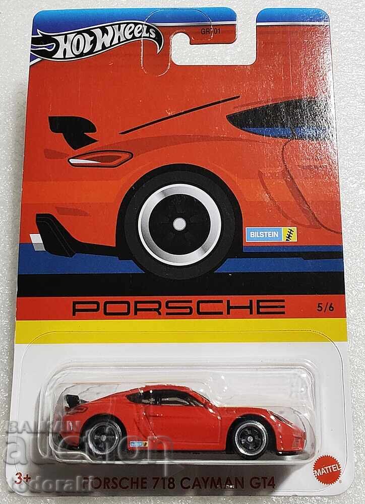 Hot Wheels Porsche 718 Cayman GT4 1:64 Πόρσε Κέιμαν