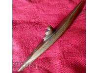 Χάλκινο γλυπτό. Υποβρύχιο. Β' Παγκόσμιος Πόλεμος