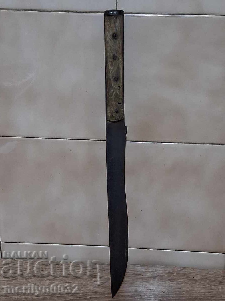 Παλιό σφυρήλατο μαχαίρι Μπουϊνόφσκι, καρακουλάκ, λεπίδα με τιμή € 71.96 | 140.74 BGN