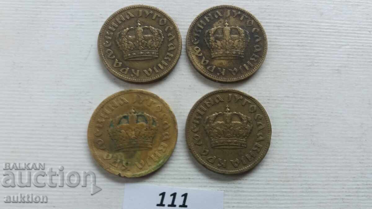 1 dinar 1938 godina 4 broya - 5