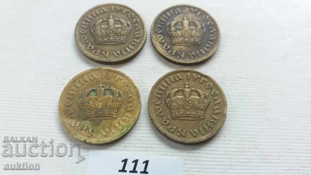 1 dinar 1938 godina 4 broya - 6