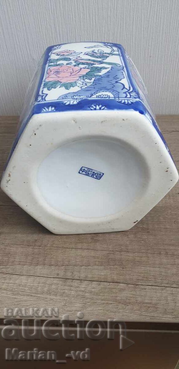 Vază chinezească veche din porțelan - 5