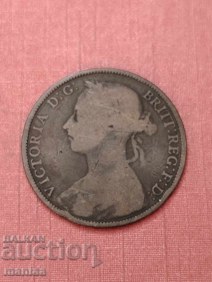 1 Penny 1888