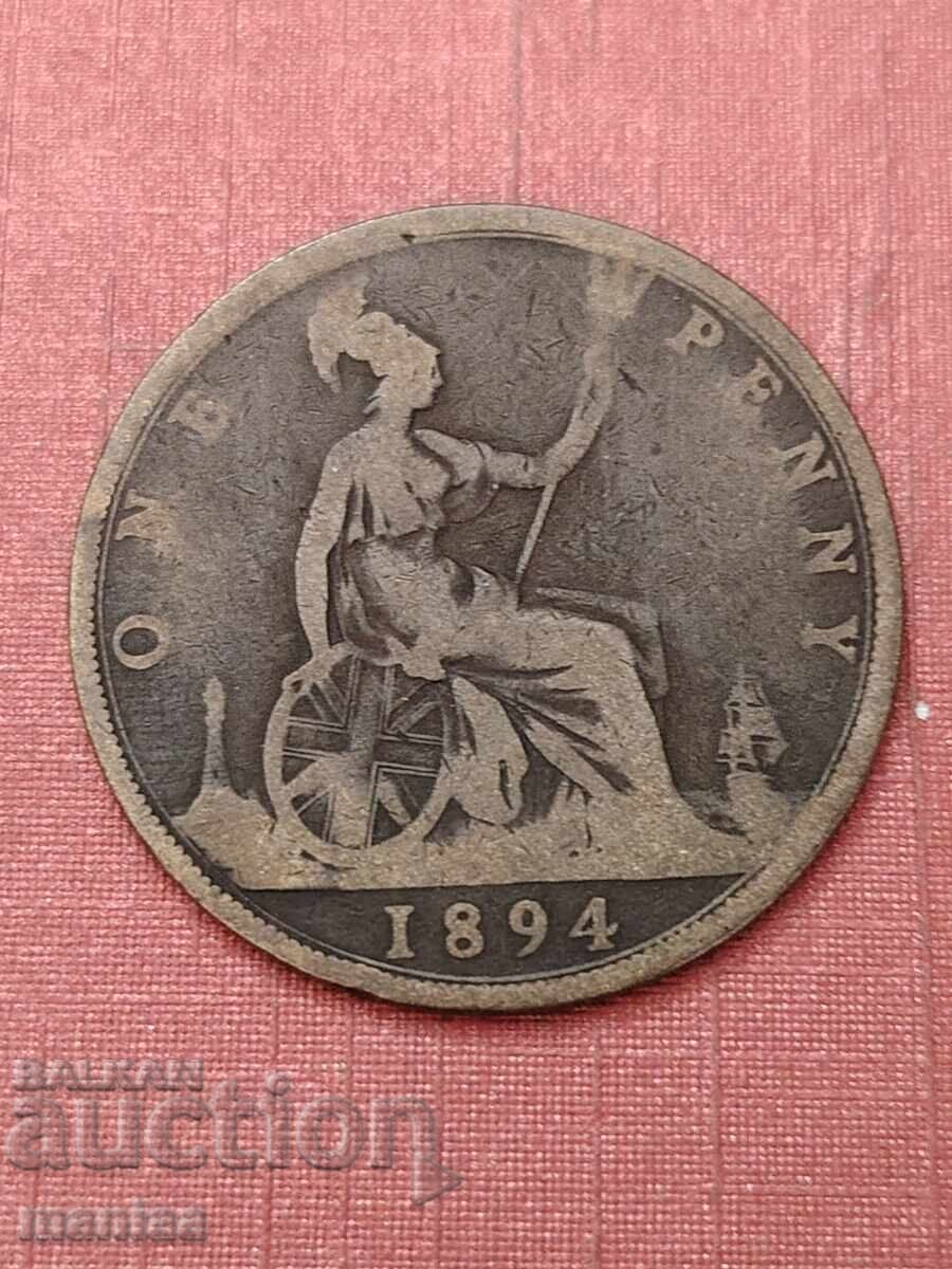 1 Penny 1894