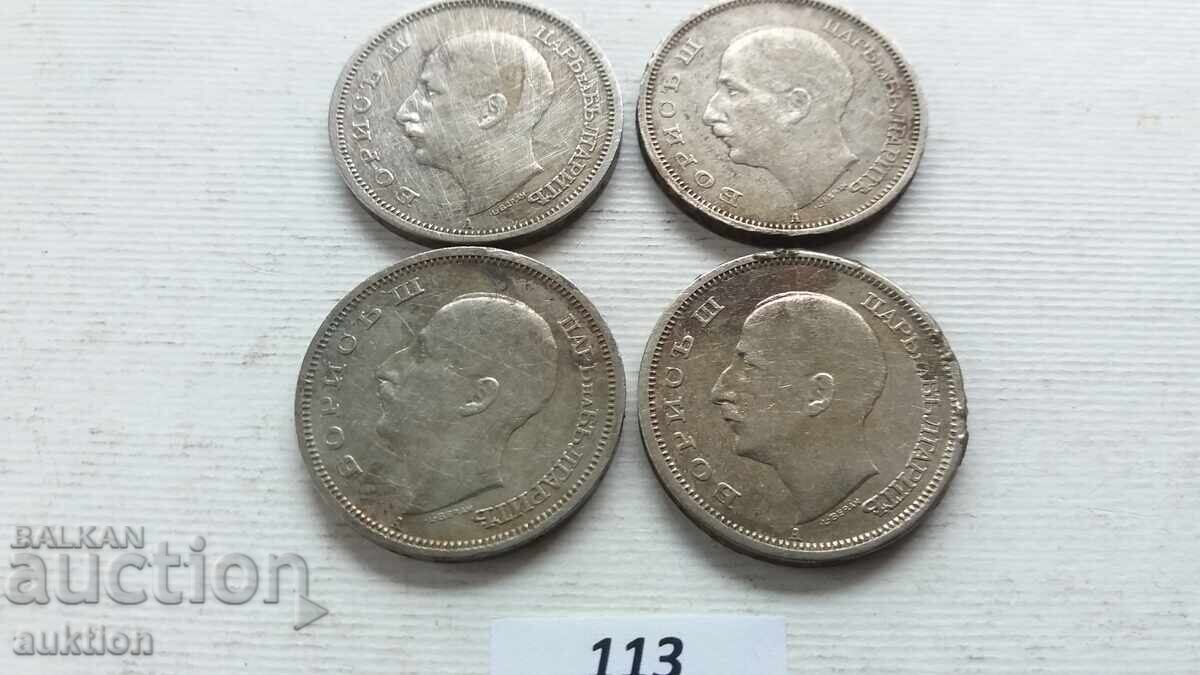 50 leva 1940 și 1943, 4 bucăți - 5